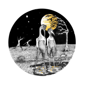 The Lanky Birds - Prints from the Wild, Wide Woods