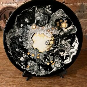 Collectable ceramic serving platter - Wheel of the Year