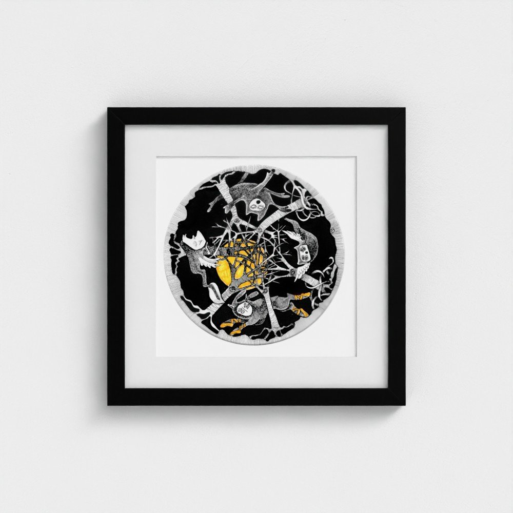 Around and about they go! -  Prints from the Wild, Wide Woods - Image 3