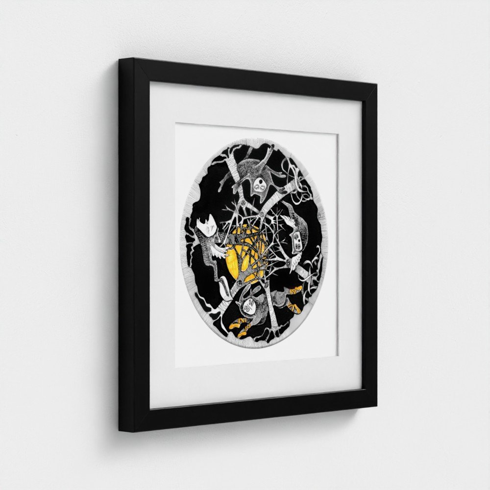 Around and about they go! -  Prints from the Wild, Wide Woods - Image 4