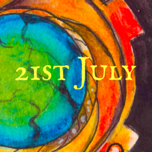 Tuesday 21 July evening Doodle class - Rainbow gems